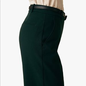 Nwt Reiss Faith Crop Trouser In Dark 